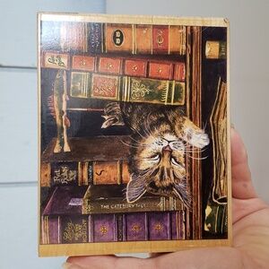 Big Cat Stamp Frederick the Literate Charles Wysocki